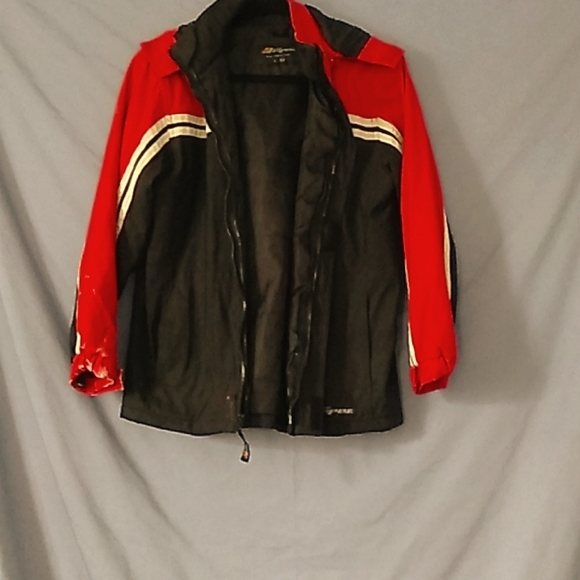 Lee Piper Other - Worn but Warm Boy's  (LG) Lee Piper hooded, quilted coat (play coat)